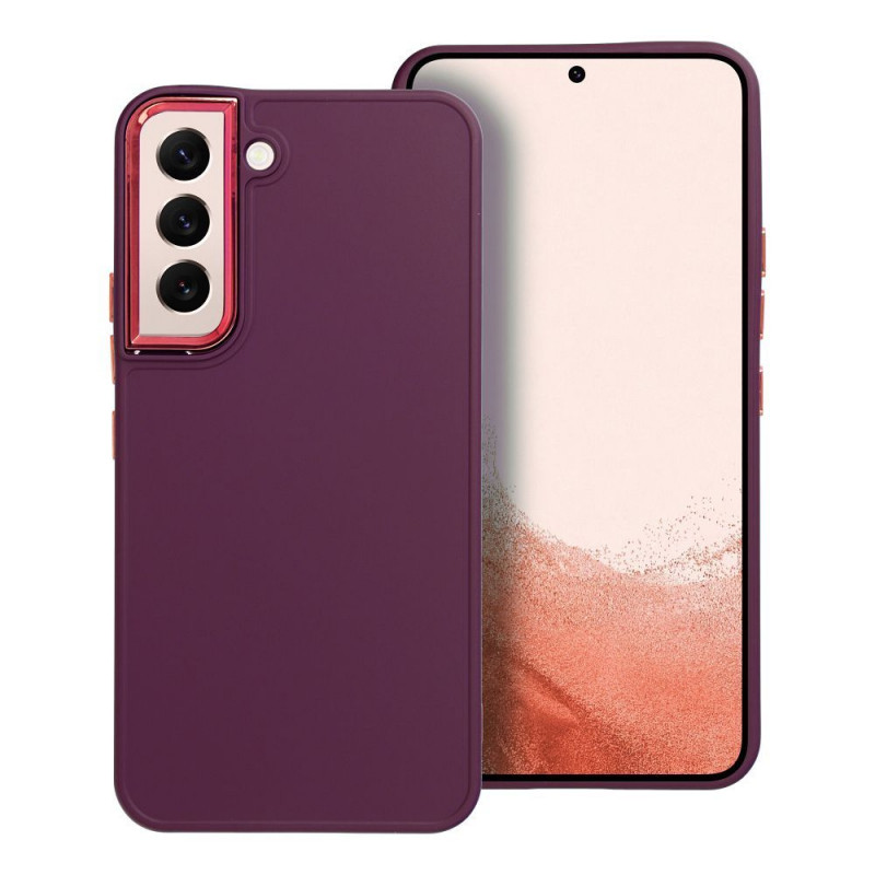 Kryt FRAME na Samsung Galaxy S22 Elegantní  Fialový (Purple)