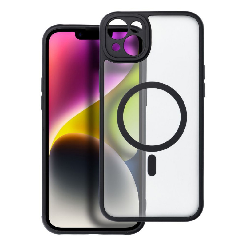Kryt Matte Mag Cove na Apple iPhone 14 Plus MagSAFE  Černý