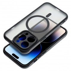Kryt Full Matte Mag Cove na Apple iPhone 15 Pro Max MagSAFE  Černý