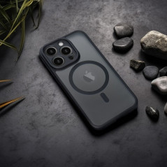 Kryt Matte Mag Cove na Apple iPhone 15 Pro Max MagSAFE  Černý