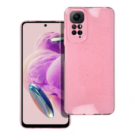 Kryt CLEAR 2mm BLINK na XIAOMI Redmi Note 12s Růžový