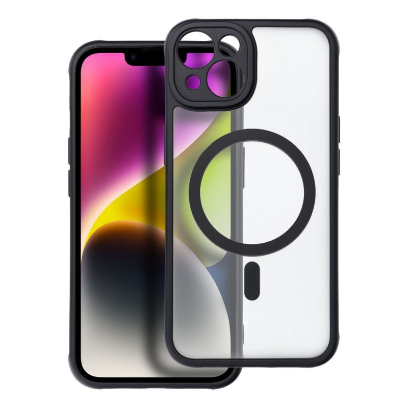 Kryt Matte Mag Cove na Apple iPhone 14 MagSAFE  Černý