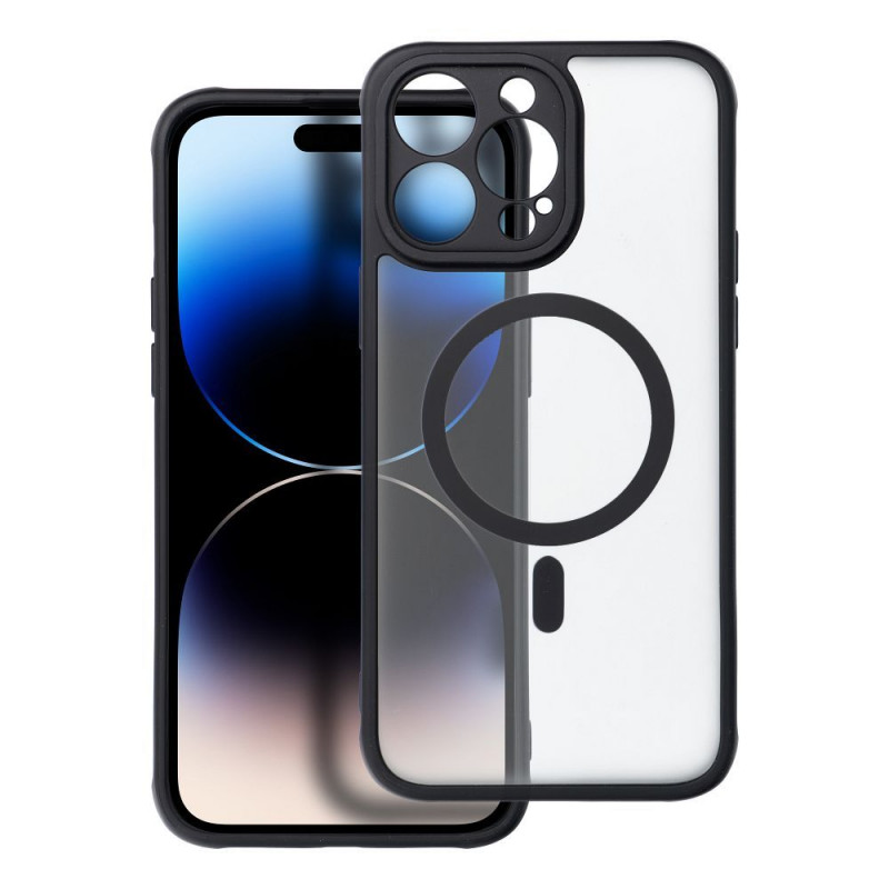 Kryt Matte Mag Cove na Apple iPhone 14 Pro Max MagSAFE  Černý
