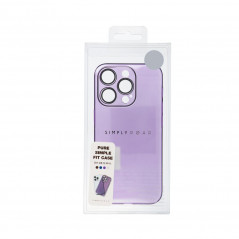 Kryt Roar Pure Simple Fit  na Apple iPhone 12 Pro Max Fialový (Purple)