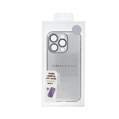 Kryt Roar Pure Simple Fit  na Apple iPhone 15 Plus Černý