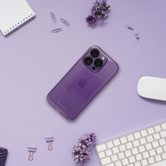 Kryt Roar Pure Simple Fit  na Apple iPhone 15 Plus Fialový (Purple)