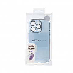 Kryt Roar Pure Simple Fit  na Apple iPhone 15 Plus Tmavší modrý