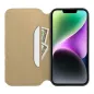 Peněženkové pouzdro Dual Pocket book na Samsung Galaxy S23 FE Zlatý