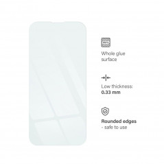 Tvrzené sklo  Blue Star 9H na Apple iPhone 15 Pro Průhledný 