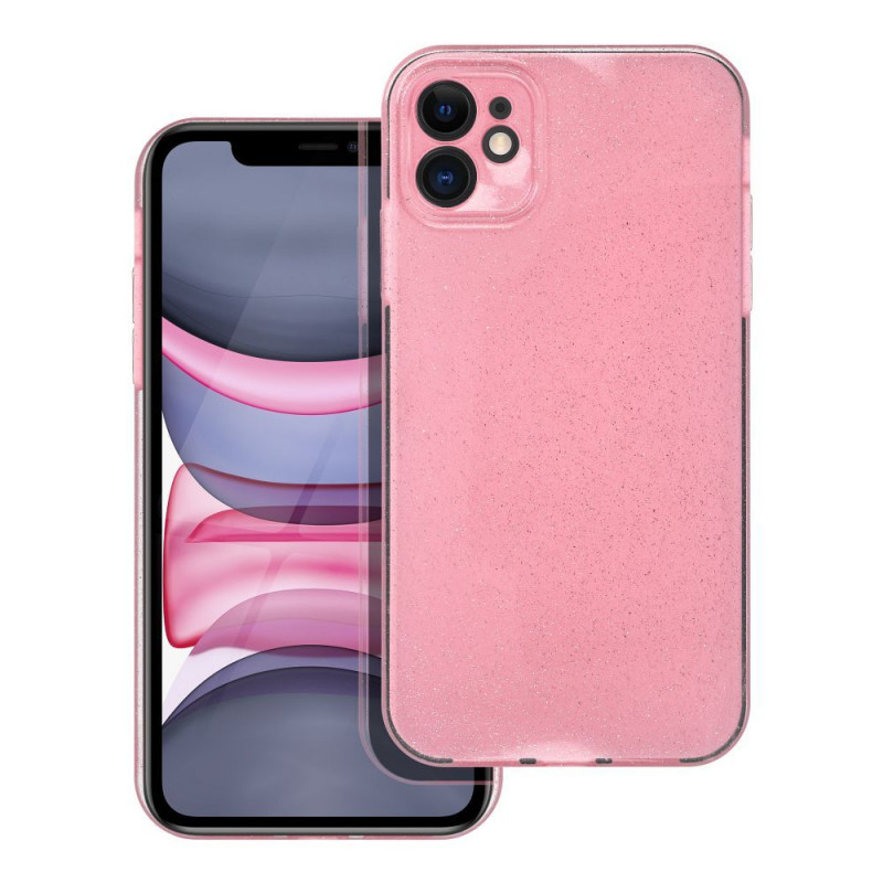Kryt CLEAR 2mm BLINK na Apple iPhone 11 Růžový
