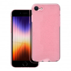 Kryt CLEAR 2mm BLINK na Apple iPhone SE 2022 5G Růžový
