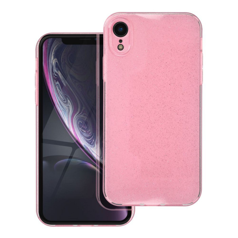 Kryt CLEAR 2mm BLINK na Apple iPhone XR Růžový