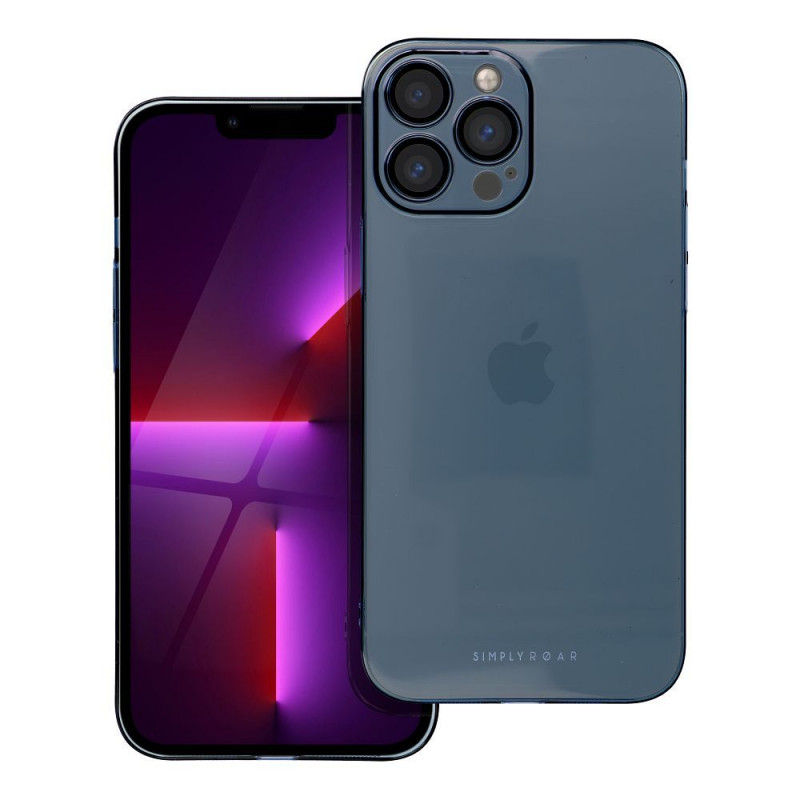 Kryt Roar Pure Simple Fit  na Apple iPhone 13 Pro Max Tmavší modrý