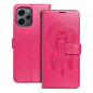 Peněženkové pouzdro MEZZO Book na XIAOMI Redmi 12 Lapač snů  Purpurový