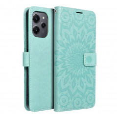 Peněženkové pouzdro MEZZO Book na XIAOMI Redmi 12 Mandala  Zelený