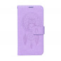 Peněženkové pouzdro MEZZO Book na XIAOMI Redmi 12 Lapač snů  Fialový (Purple)