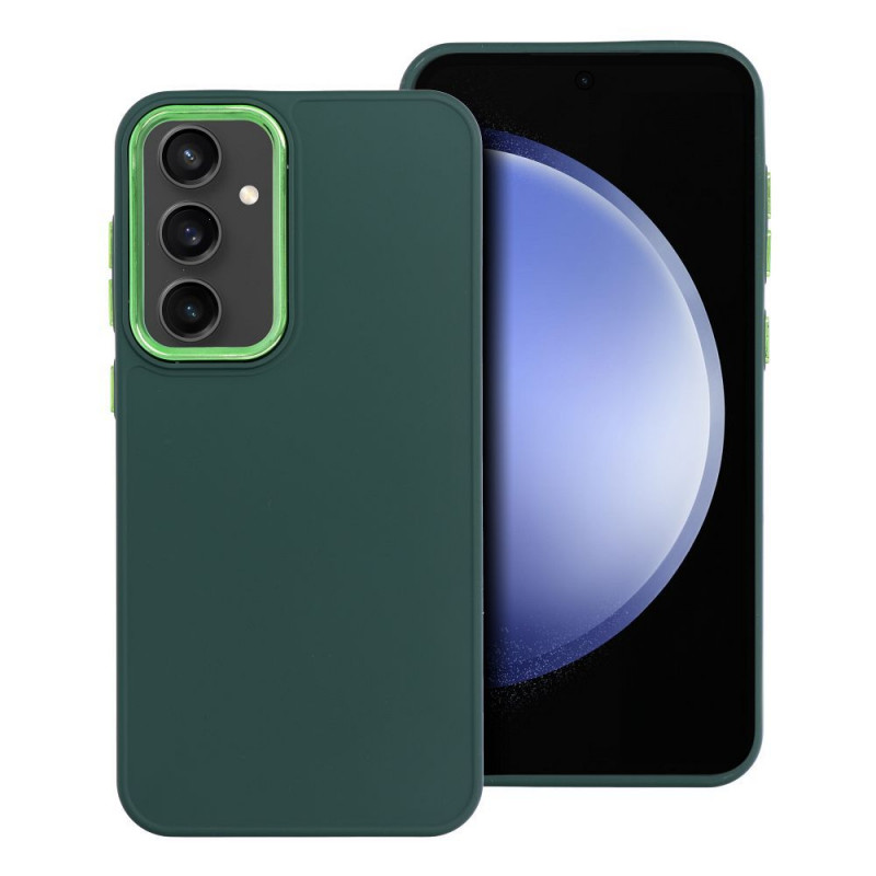Kryt FRAME na Samsung Galaxy S23 FE Elegantní  Zelený