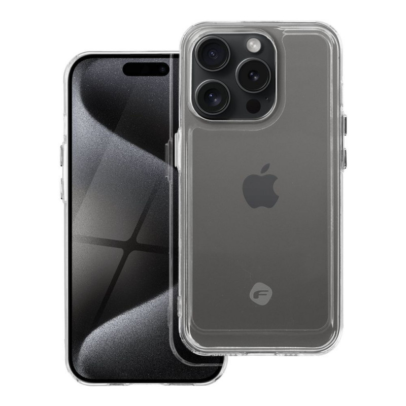 Kryt Forcell F-Protect Clear na Apple iPhone 15 Pro Průhledný