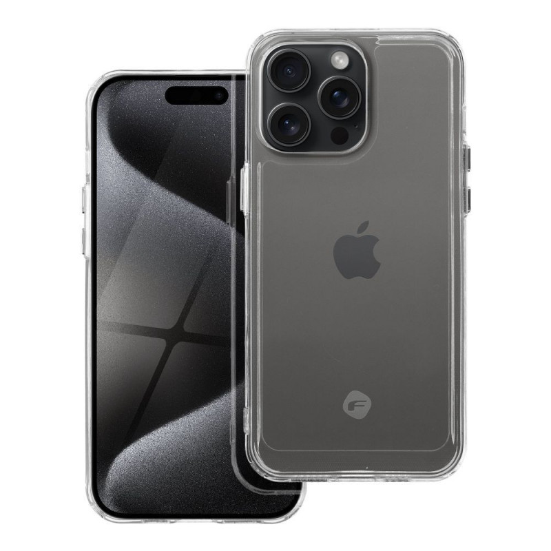 Kryt Forcell F-Protect Clear na Apple iPhone 15 Pro Max Průhledný