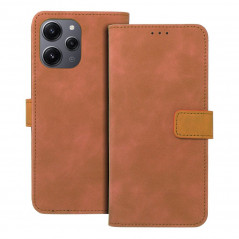 Peněženkové pouzdro TENDER Book na XIAOMI Redmi 12 Hnědý