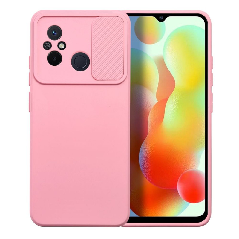 Kryt Slide na XIAOMI Redmi 12C Světle růžový