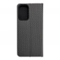 Peněženkové pouzdro LUNA Book Carbon na Samsung Galaxy A23 5G Uhlíkové vlákno, Elegantní  Černý