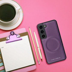 Kryt Roar Mag Morning na Samsung Galaxy A34 Elegantní  MagSAFE  Fialový (Purple)