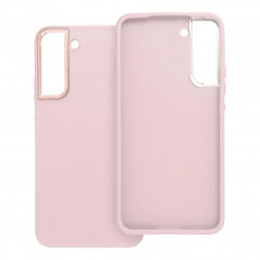 Kryt FRAME na Samsung Galaxy S22 Plus Elegantní  Pudrově růžový