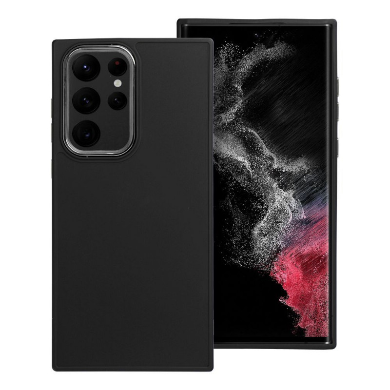 Kryt FRAME na Samsung Galaxy S22 Ultra Elegantní  Černý