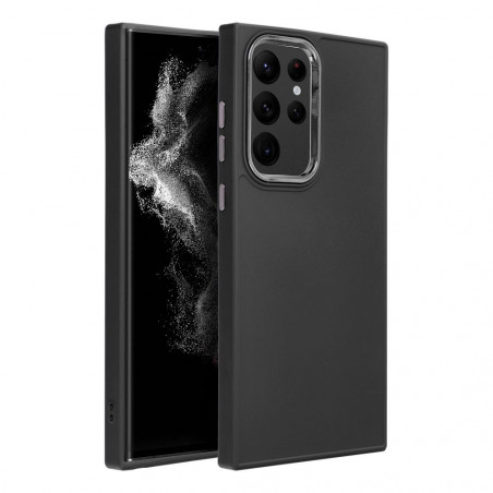 Kryt FRAME na Samsung Galaxy S22 Ultra Elegantní  Černý