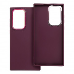 Kryt FRAME na Samsung Galaxy S22 Ultra Elegantní  Fialový (Purple)