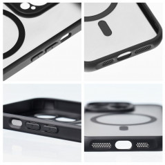 Kryt Matte Mag Cove na Apple iPhone 12 Pro Max MagSAFE  Černý