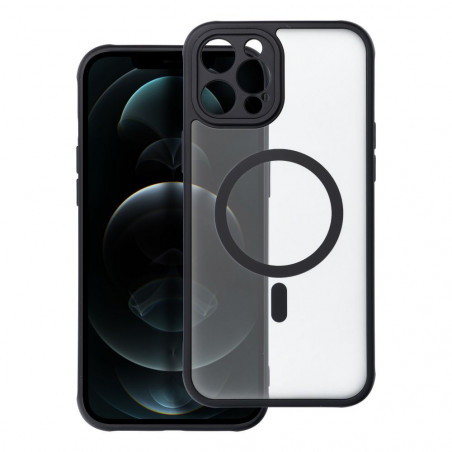 Kryt Matte Mag Cove na Apple iPhone 12 Pro Max MagSAFE  Černý