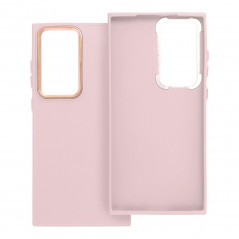 Kryt FRAME na Samsung Galaxy S23 Ultra 5G Elegantní  Pudrově růžový