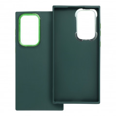 Kryt FRAME na Samsung Galaxy S22 Ultra Elegantní  Zelený