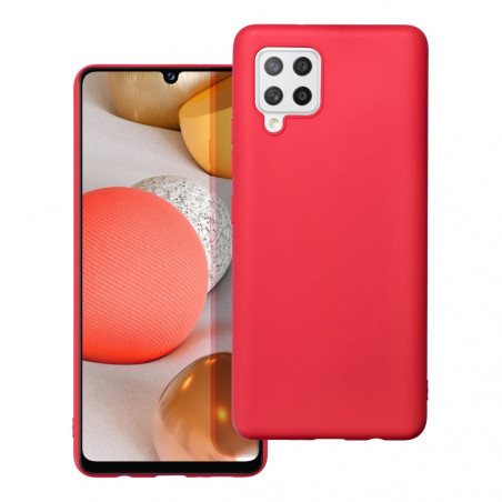 Kryt Soft na Samsung Galaxy A42 5G Červený