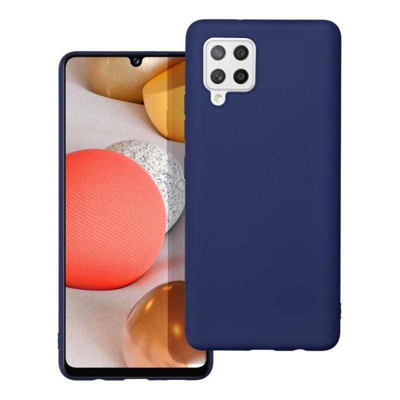 Kryt Soft na Samsung Galaxy A42 5G Tmavě modrý