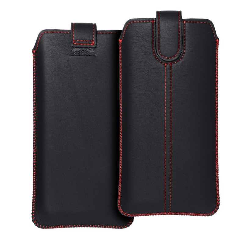 Univerzální pouzdro Pocket Case Ultra Slim M4 na Apple iPhone SE Černý