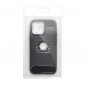 Kryt Carbon na Apple iPhone 12 mini Elegantní  Černý