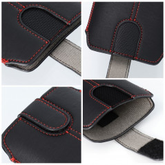 Univerzální pouzdro Pocket Case Ultra Slim M4 na Apple iPhone XS Černý