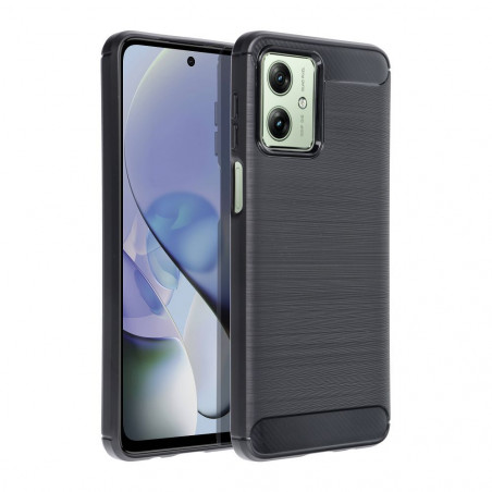 Kryt Carbon na Motorola Moto G54 Elegantní  Černý