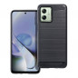 Kryt Carbon na Motorola Moto G54 Elegantní  Černý