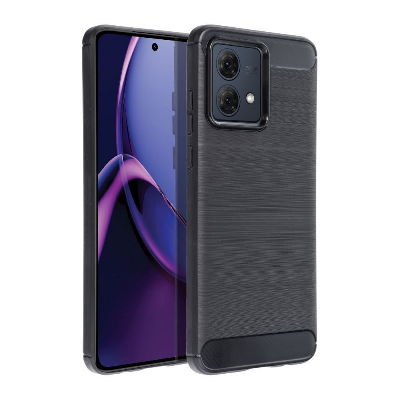 Kryt Carbon na Motorola Moto G84 Elegantní  Černý