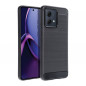 Kryt Carbon na Motorola Moto G84 Elegantní  Černý
