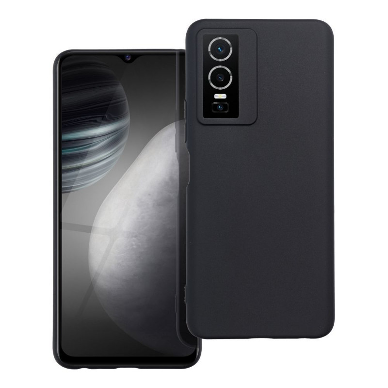 Kryt MATT na vivo Y76 5G Černý