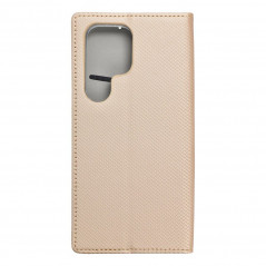 Peněženkové pouzdro Smart Case Book na Samsung Galaxy S24 ULTRA Zlatý