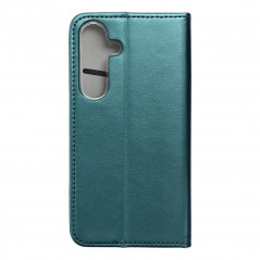 Peněženkové pouzdro Smart Magneto book na Samsung Galaxy S24 Tmavě zelený