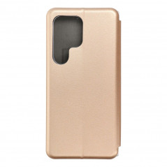 Peněženkové pouzdro Book Elegance na Samsung Galaxy S24 ULTRA Elegantní  Zlatý