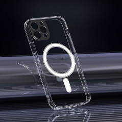 Kryt Clear Mag Cover na Apple iPhone 15 Pro MagSAFE  Průhledný