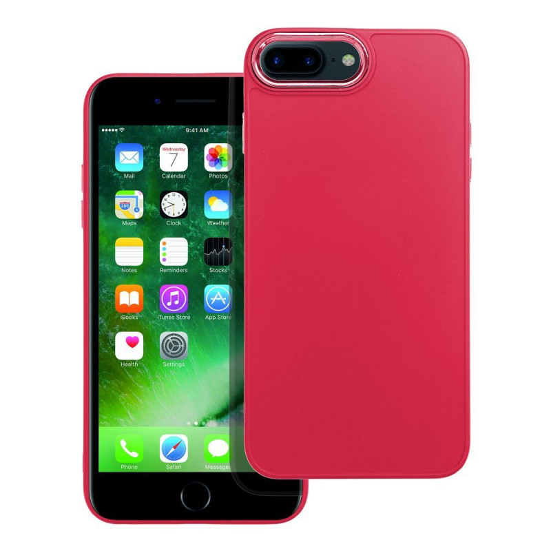 Kryt FRAME na Apple iPhone 7 Plus Elegantní  Purpurový